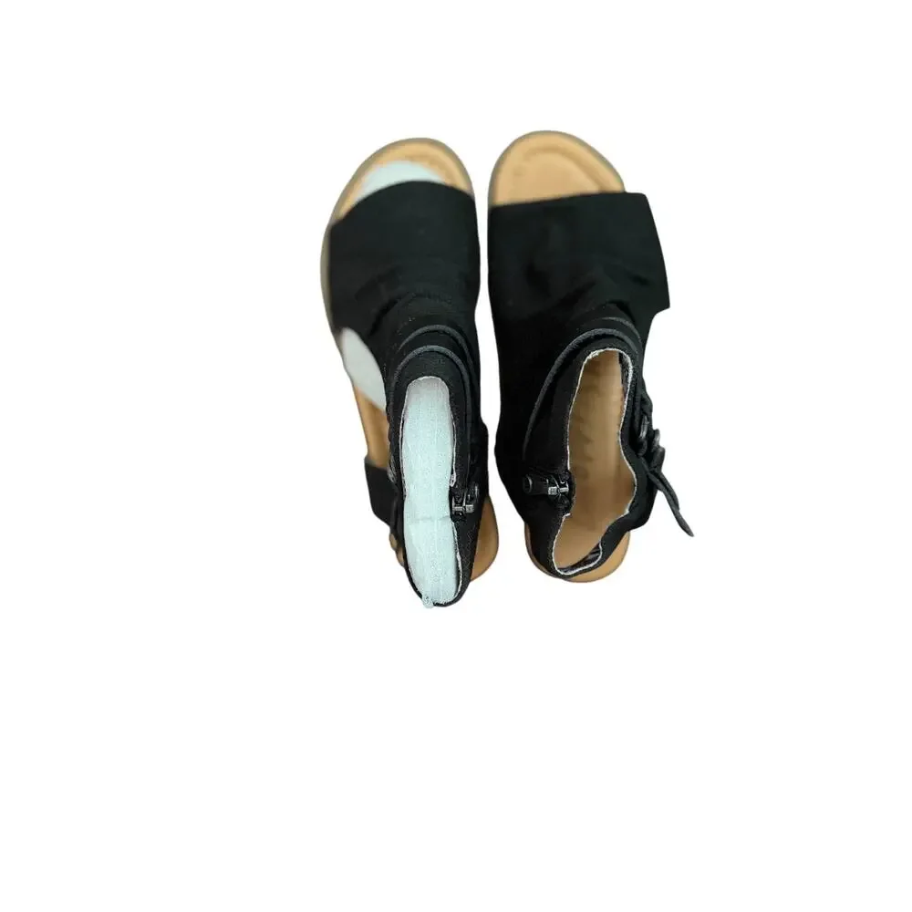 Blowfish Black Sandals Women’s Size 7 Casual Comfort Shoes